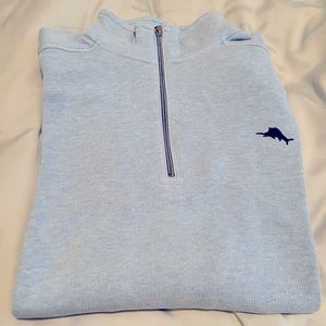 Men’s XL Tommy Bahama Light Blue Knit Sweater
